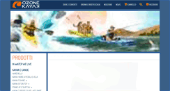 Desktop Screenshot of ozonekayak.com